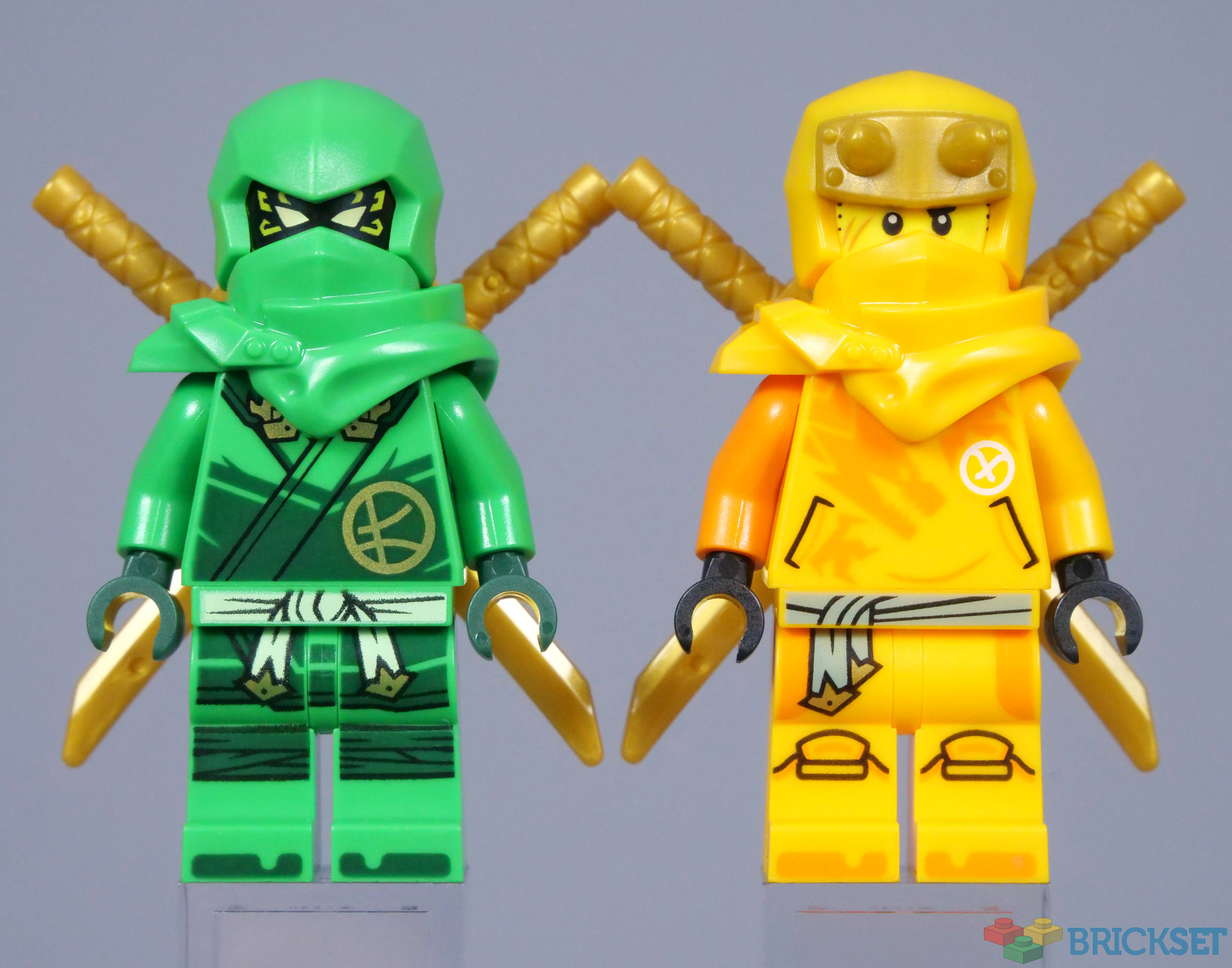 LEGO Ninjago 71794 Lloyd and Arin's Ninja Team Mechs review | Brickset